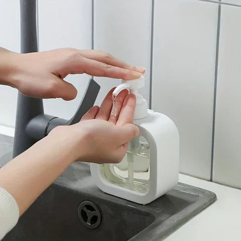 Minimalist Nordic Soap Dispenser in Durable ABS and PVC