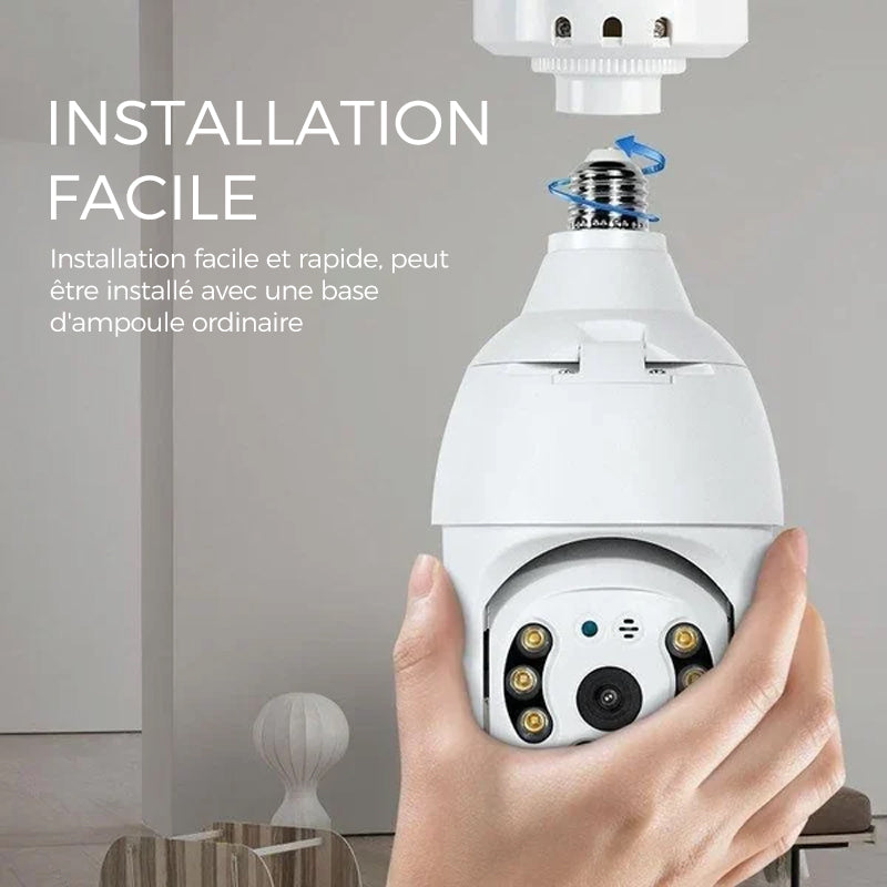 Wireless Wi-Fi Security Camera with Motion Detection and Night Vision