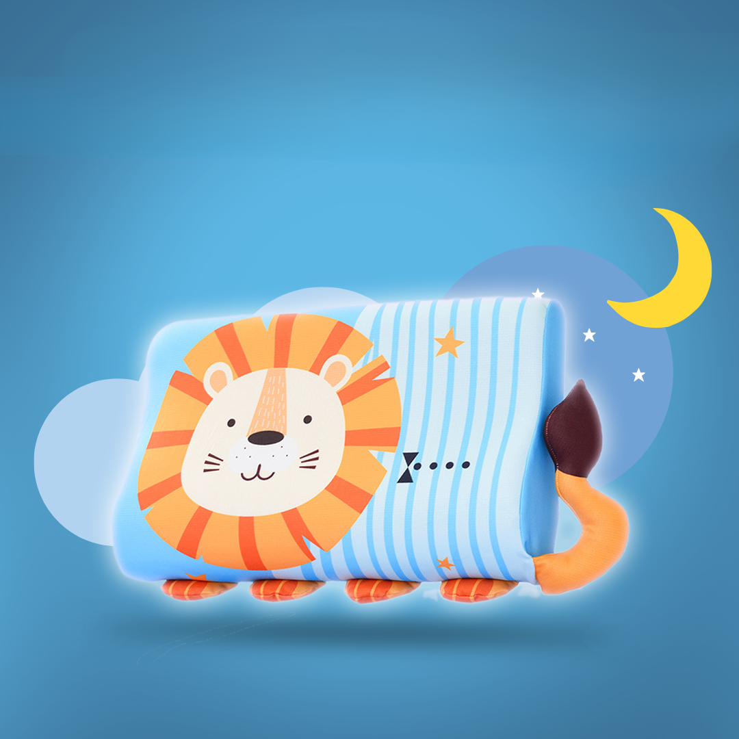 Ergonomic Kids' Pillow for Comfortable Sleep and Relaxation