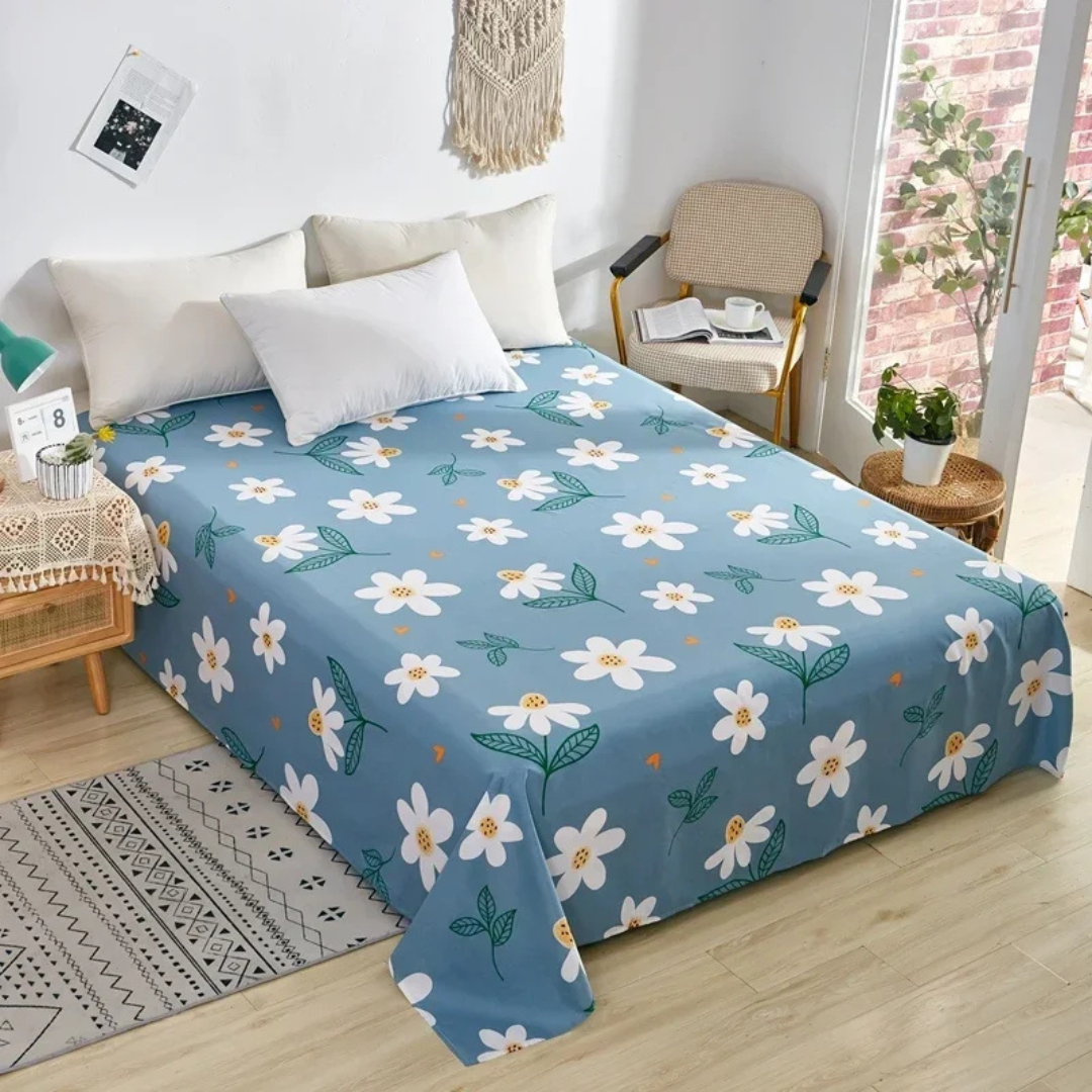 Luxury Cotton Bed Duvet Cover Set with Pillowcases