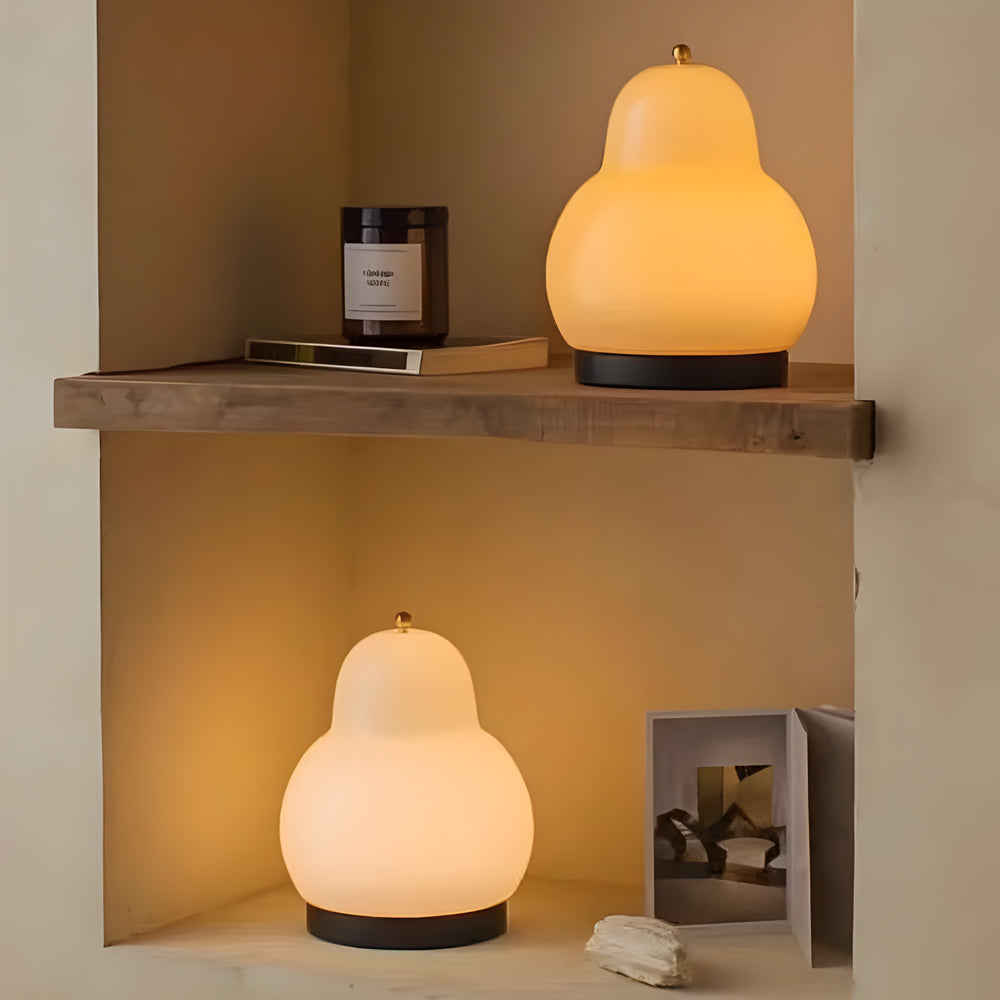 USB Dimmable LED Pear-Shaped Table Lamp