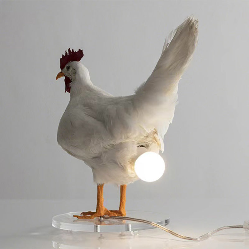 Creative Chicken and Duck Shape Table Lamp