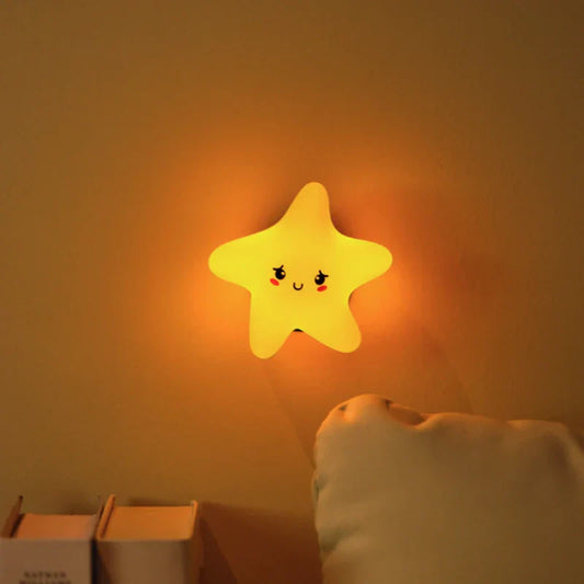 Rechargeable Night Light in Moon, Star, or Cloud Design
