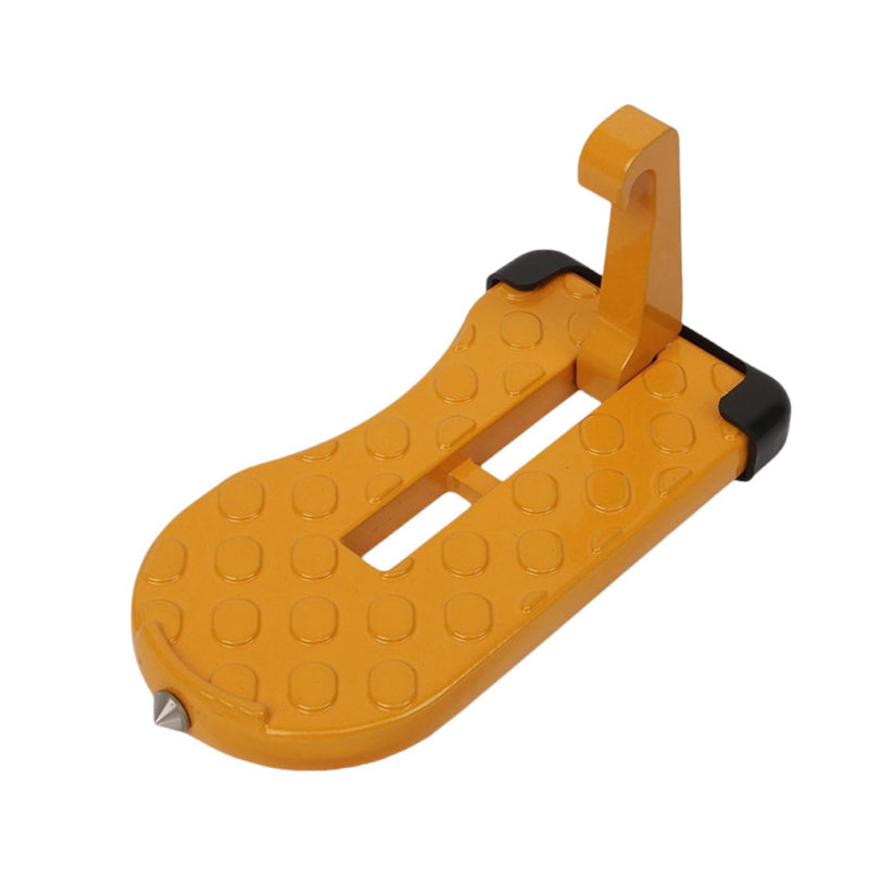 U-Shaped Car Doorstep with Safety Hammer and Non-Slip Design