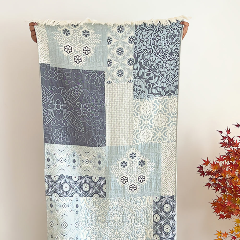 Midnight Swirls Soft Cotton Bath Towel