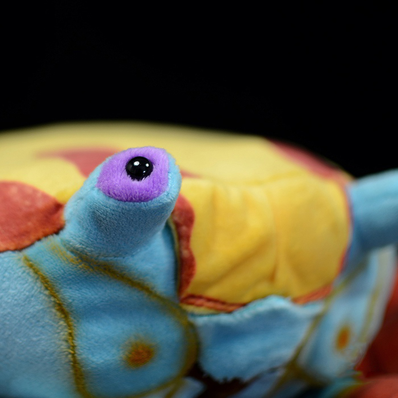 Red and Yellow Crab Plush Stuffed Toy