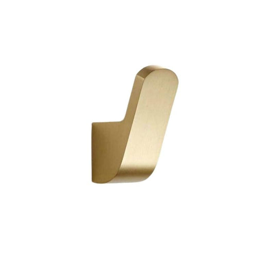 Golden Brass Wall Hook for Coats and Towels