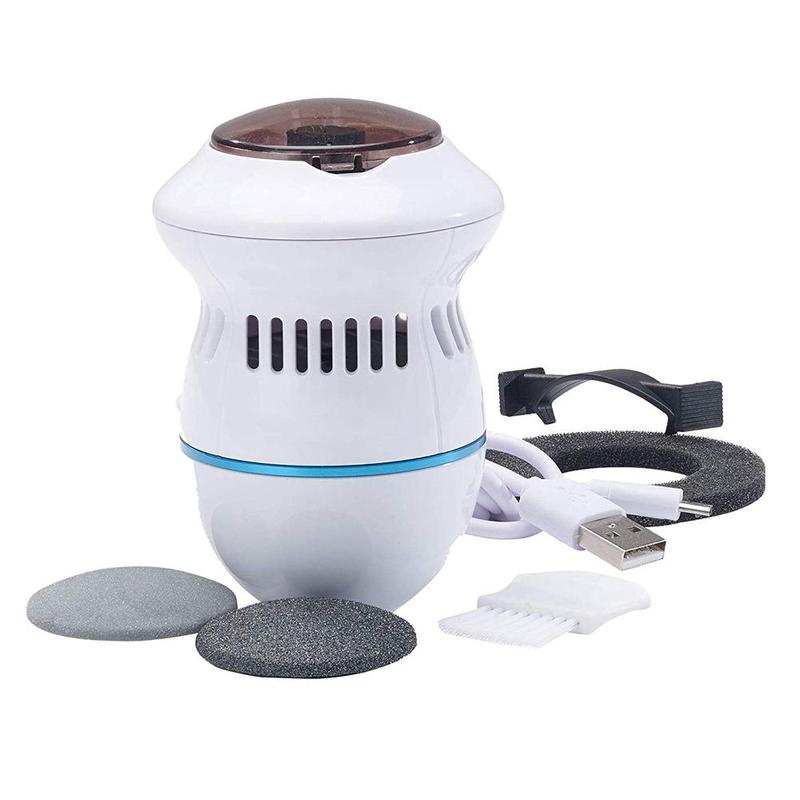 Automatic Rechargeable Callus Remover with Derma-Vac Technology