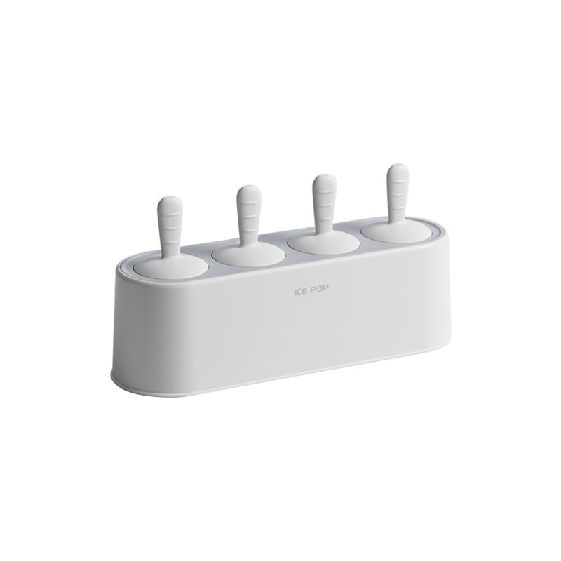 Silicone Ice Cream Popsicle Mold Set with Catch Tray