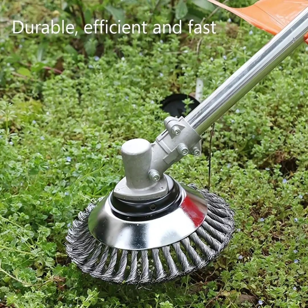 Round Steel Wire Weed Brush for Trimmers