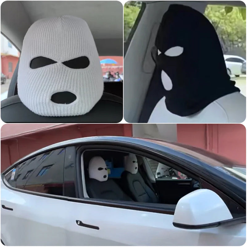 Funny Car Seat Headrest Decorative Accessory