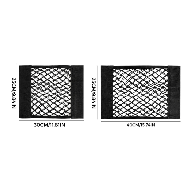 Stretchable Mesh Storage Bag with Adhesive Tape