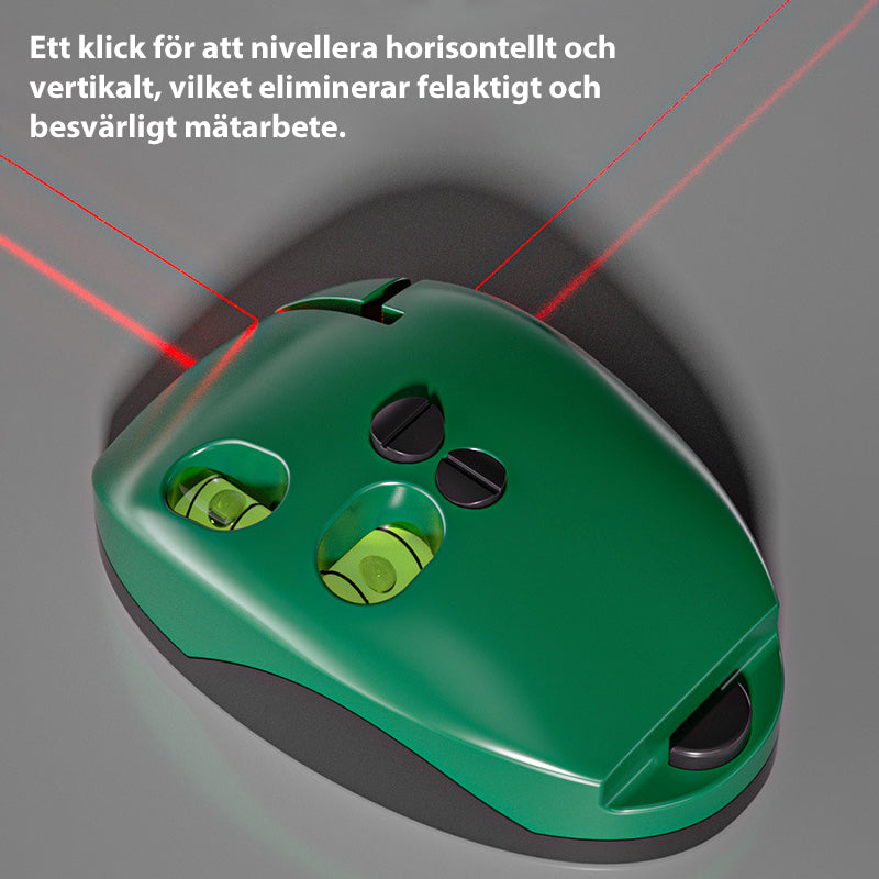 Electronic Laser Level with Infrared Measurement and Horizontal/Vertical Adjustment