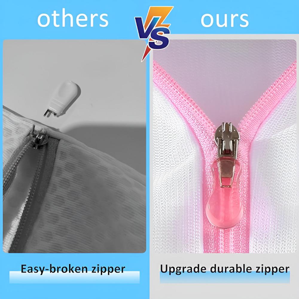 Zipped Mesh Laundry Bags for Delicates and Travel