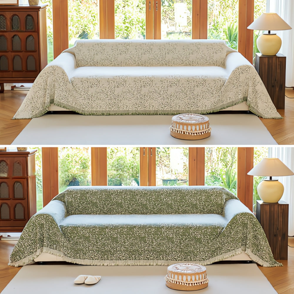 Reversible Nordic Speckle Sofa Cover