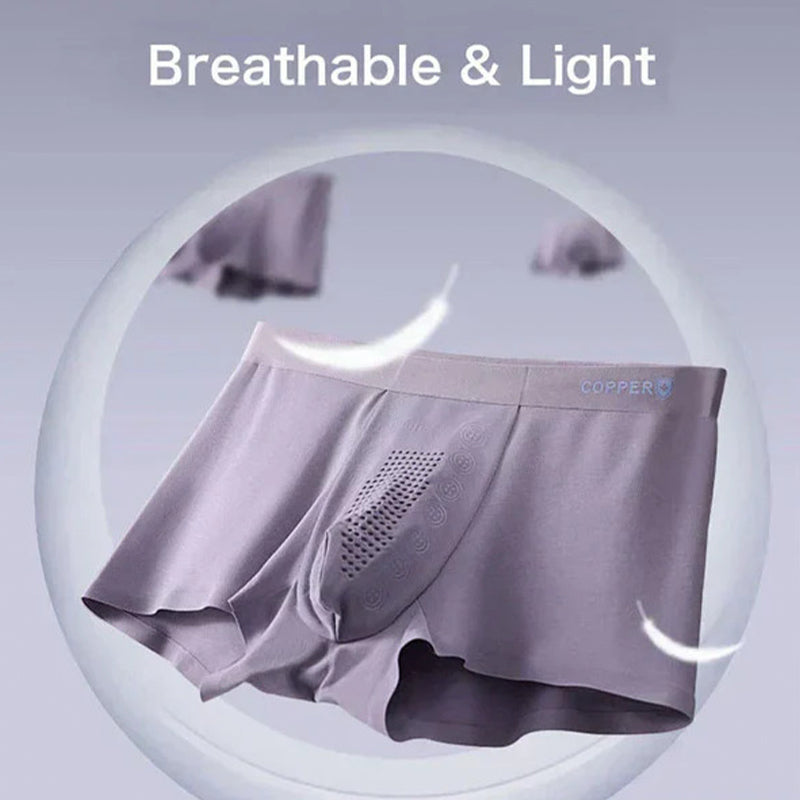 Men's Magnetic Massage Support Underwear with Ergonomic Fit