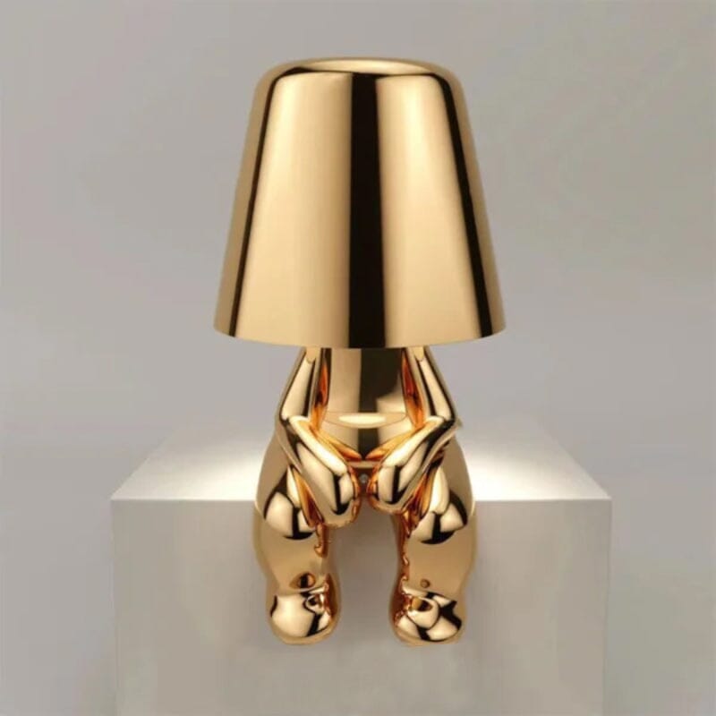 Creative Figure Table Lamp with Adjustable Brightness