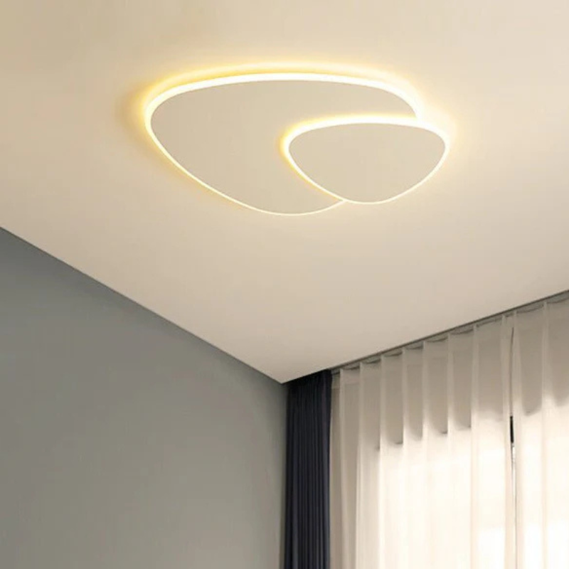 Minimalist Organic Elliptical LED Ceiling Lamp