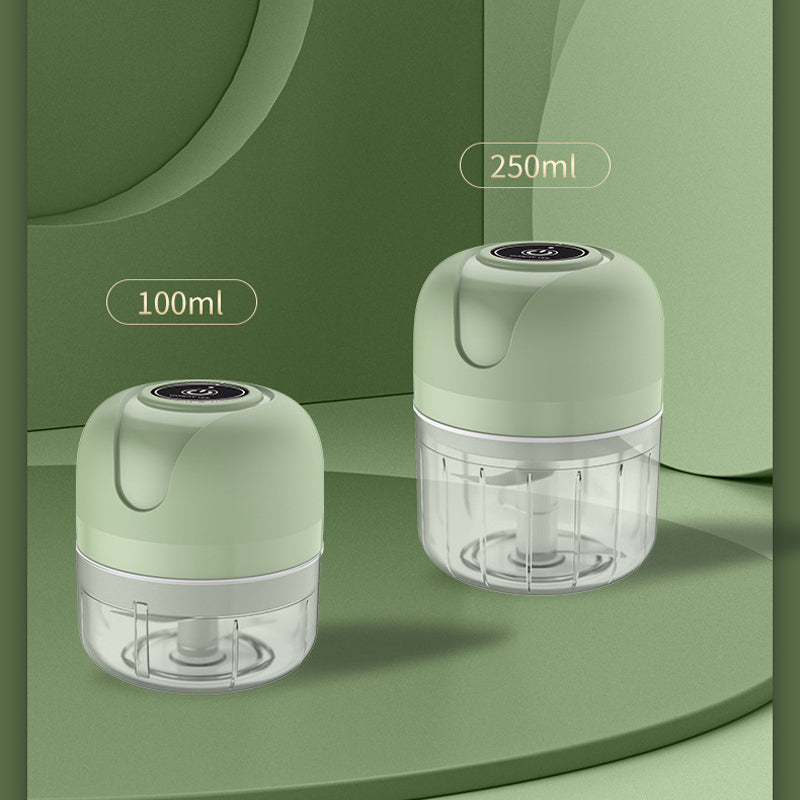 USB Rechargeable Electric Garlic Chopper and Mini Food Processor