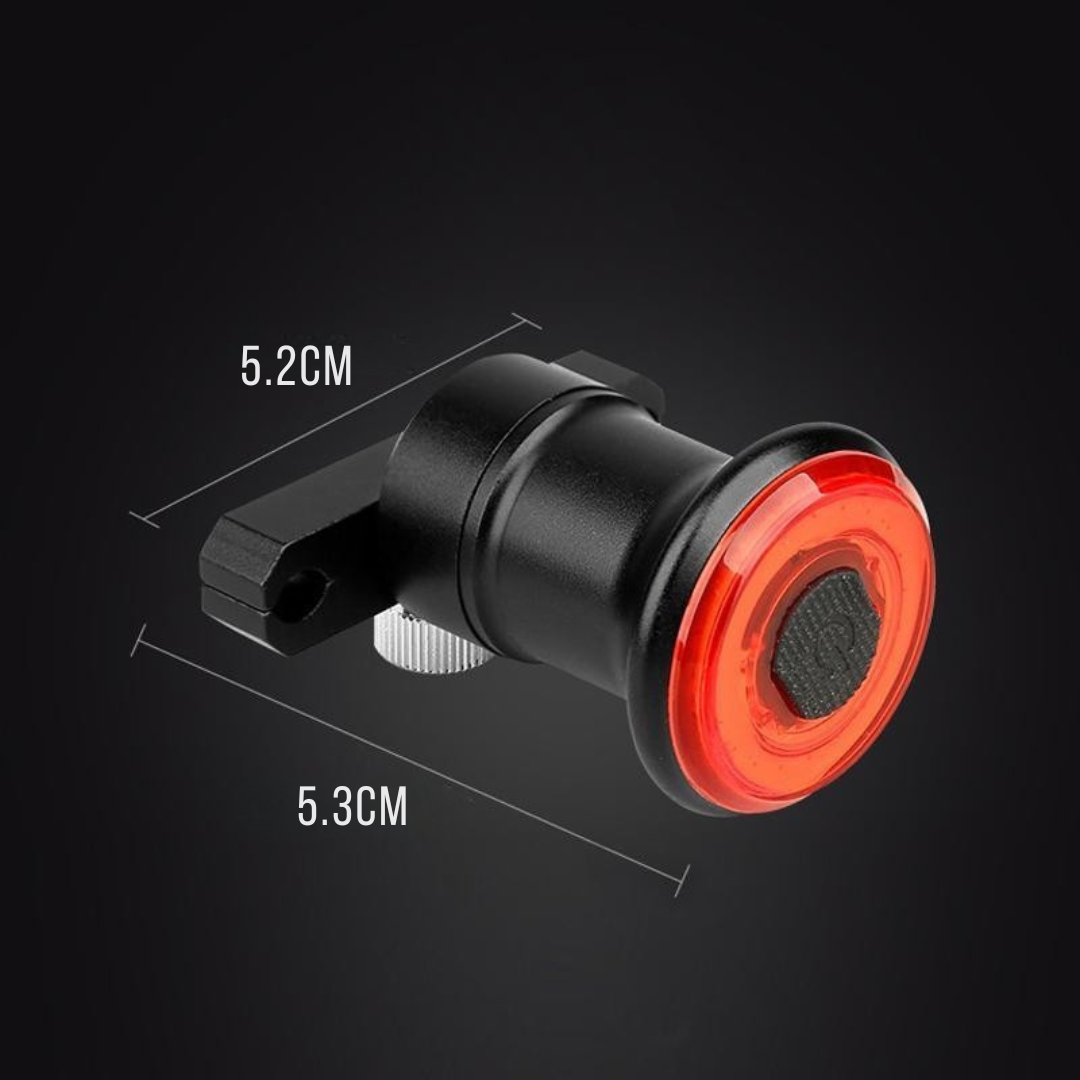 USB Rechargeable Smart Bike Rear Light with Automatic Brake Signal