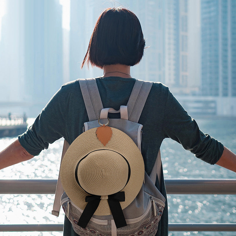 Magnetic Hat Clip with Leaf Design for Travel