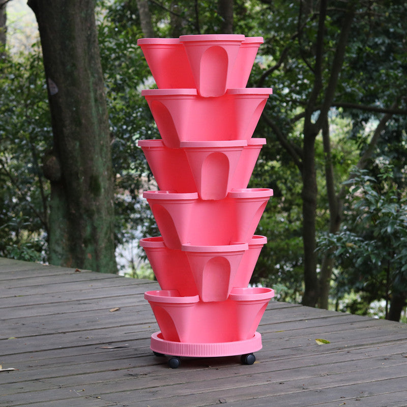 Vertical Garden Planter System - Space-Saving PlantStack