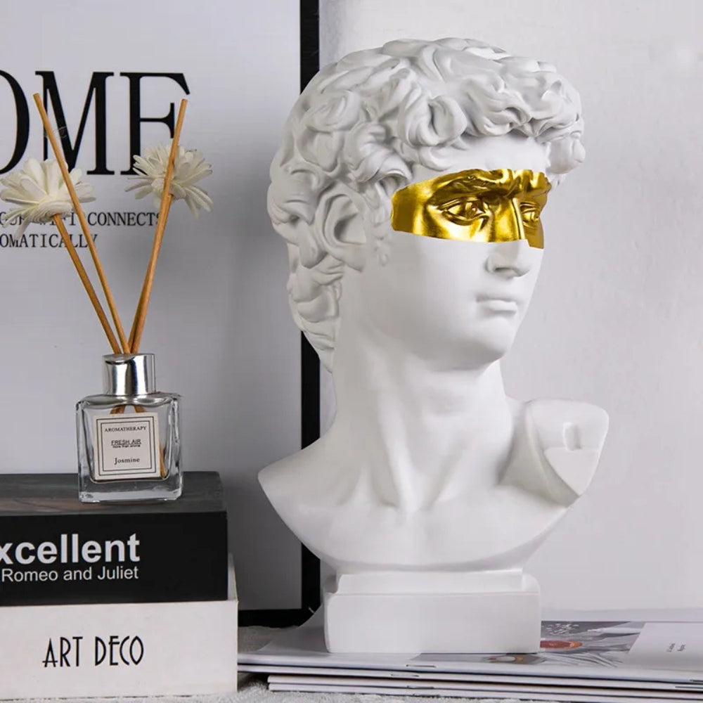 David Sculpture - Renaissance Art Inspired Resin Figure