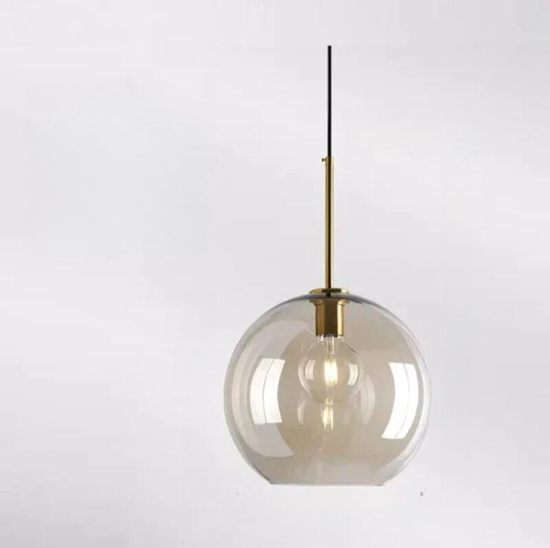 Scandinavian Pendant Light with Warm Illumination