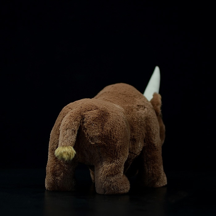 Elasmotherium Plush Toy - Soft Stuffed Prehistoric Rhinoceros