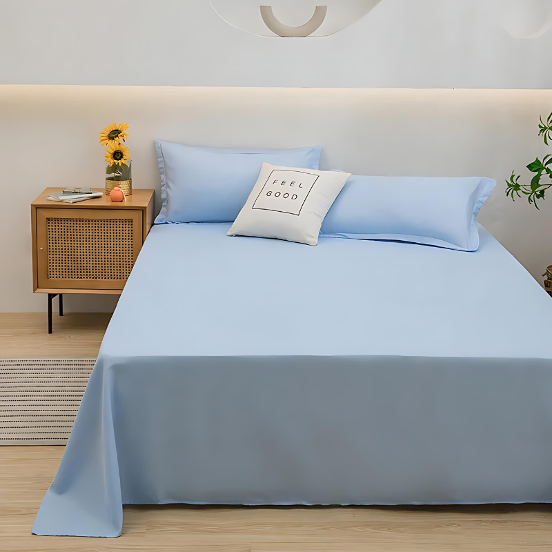 Premium Linen Fitted Bed Sheet - Breathable and Durable