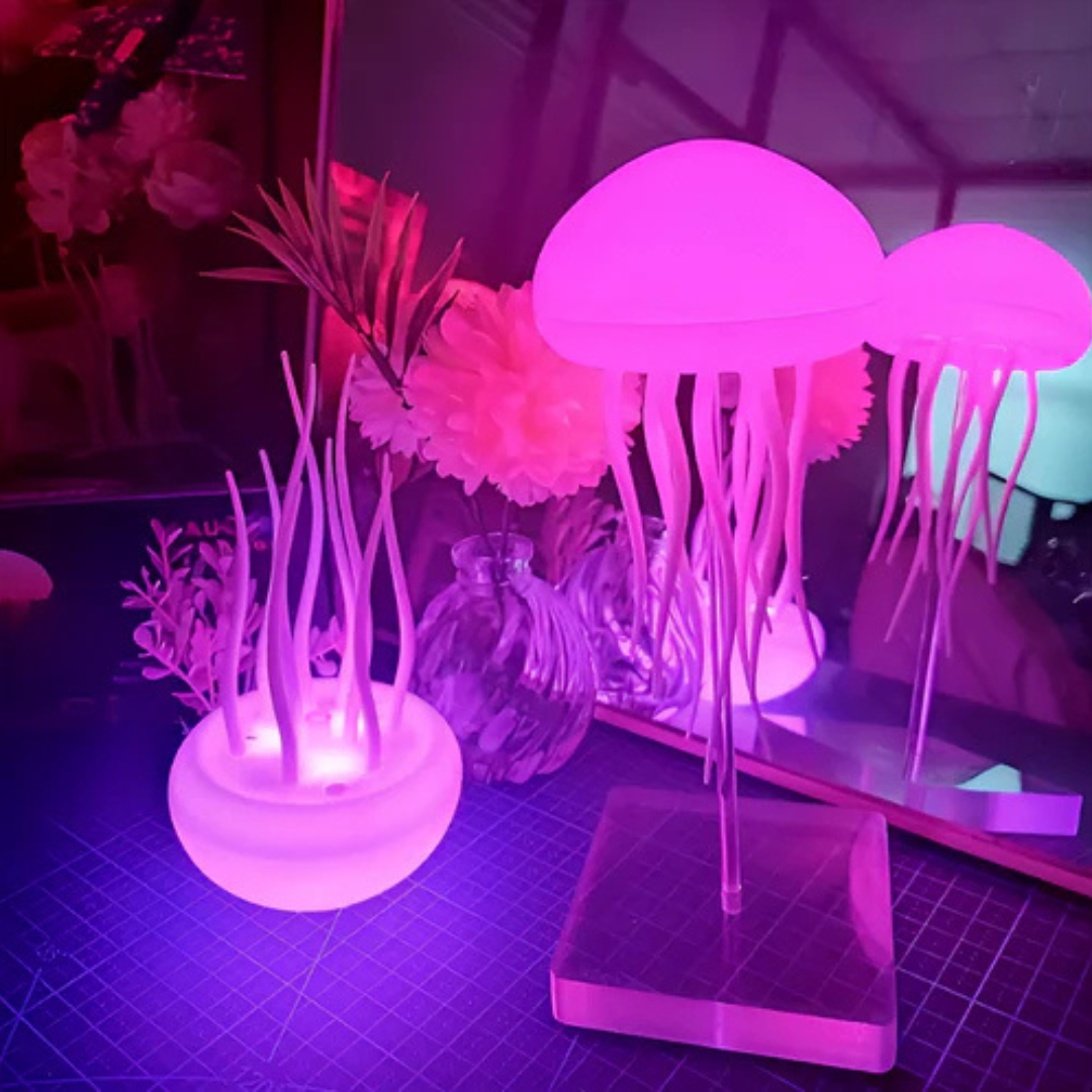 Voice-Activated Colorful LED Table Lamp