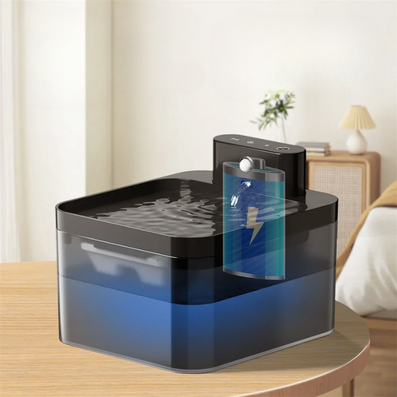 Automatic Wireless Cat Water Fountain with Sensor Technology