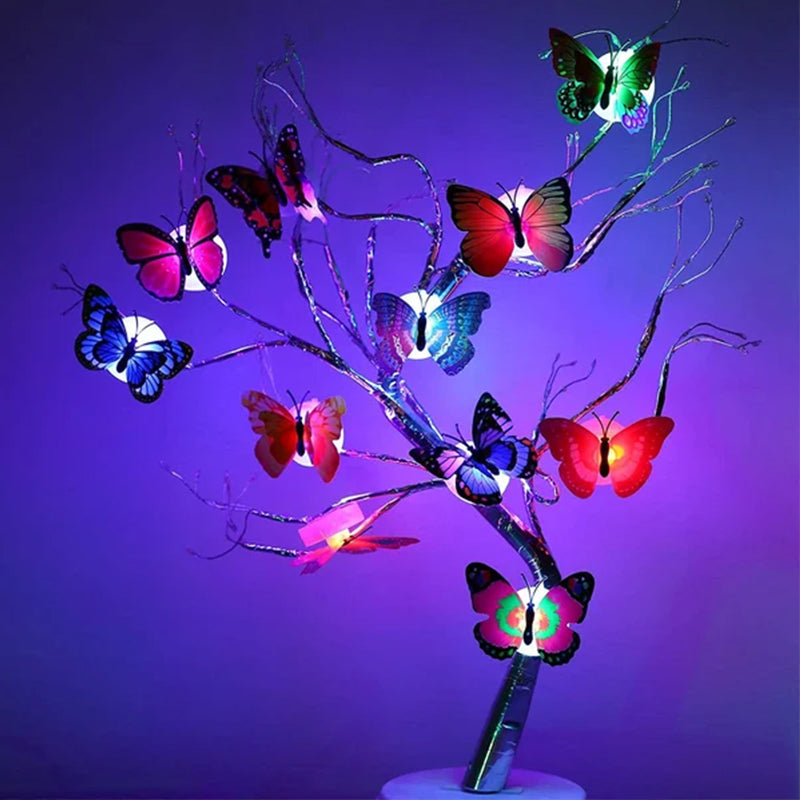 3D LED Butterfly Night Light Decoration