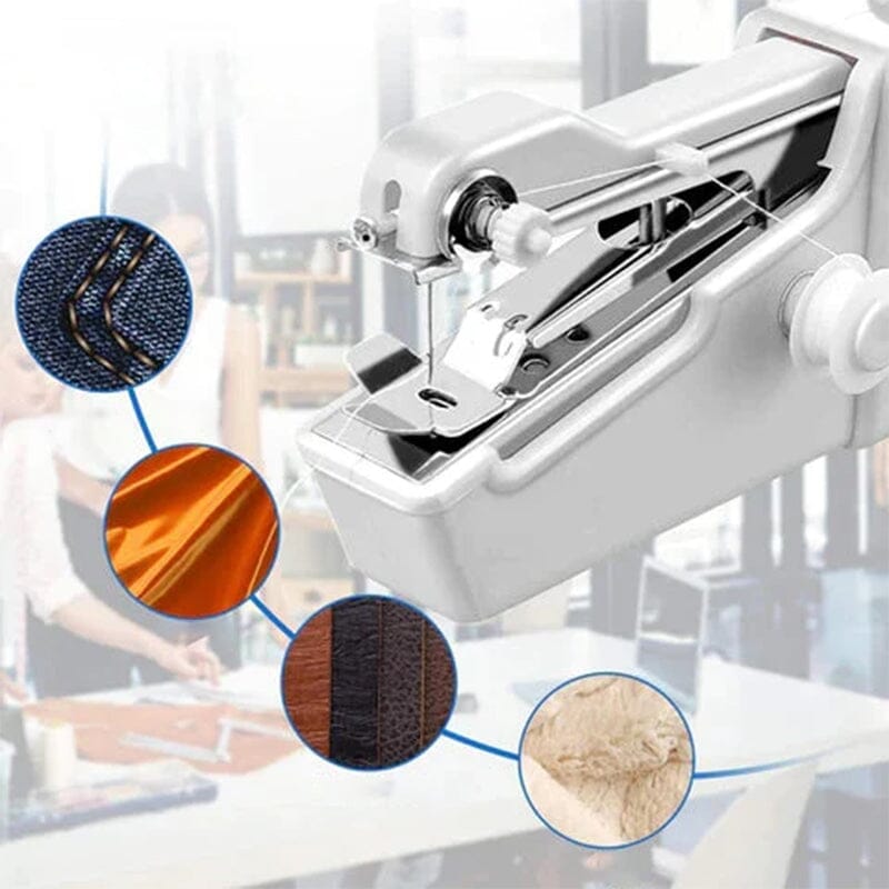 Portable Handheld Sewing Machine for Quick Fixes