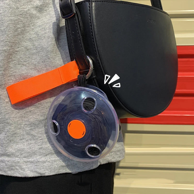 Foldable Portable Nylon Disc Bag with 5L Capacity