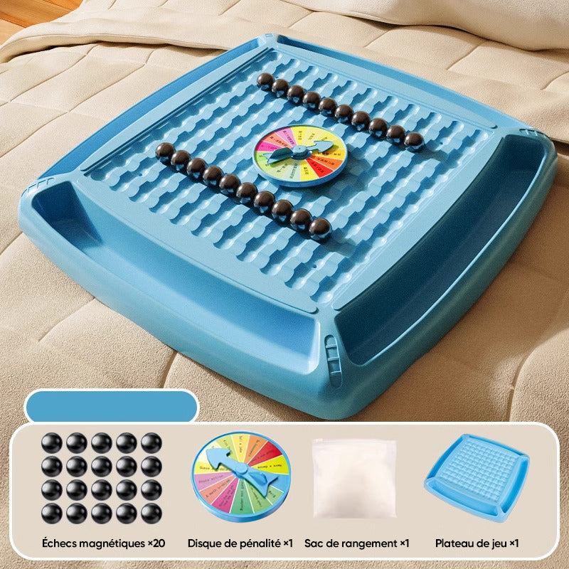 Magnetic Chess Game with Logic-Based Gameplay and Engaging Penalty System