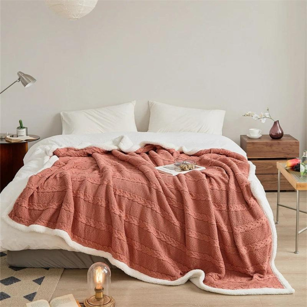 Ultra-Soft Mellow Sherpa Blanket for Cozy Comfort
