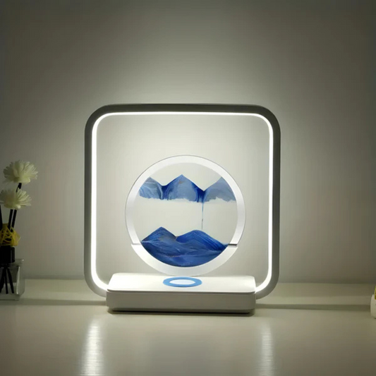 3D LED Sand Stream Table Lamp