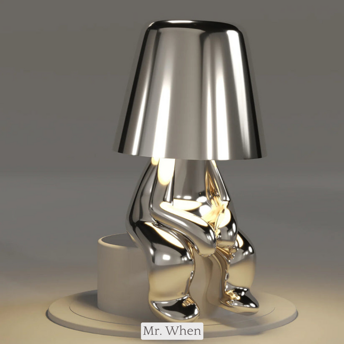 Rechargeable LED Table Lamp with Dimmable Warm White Light