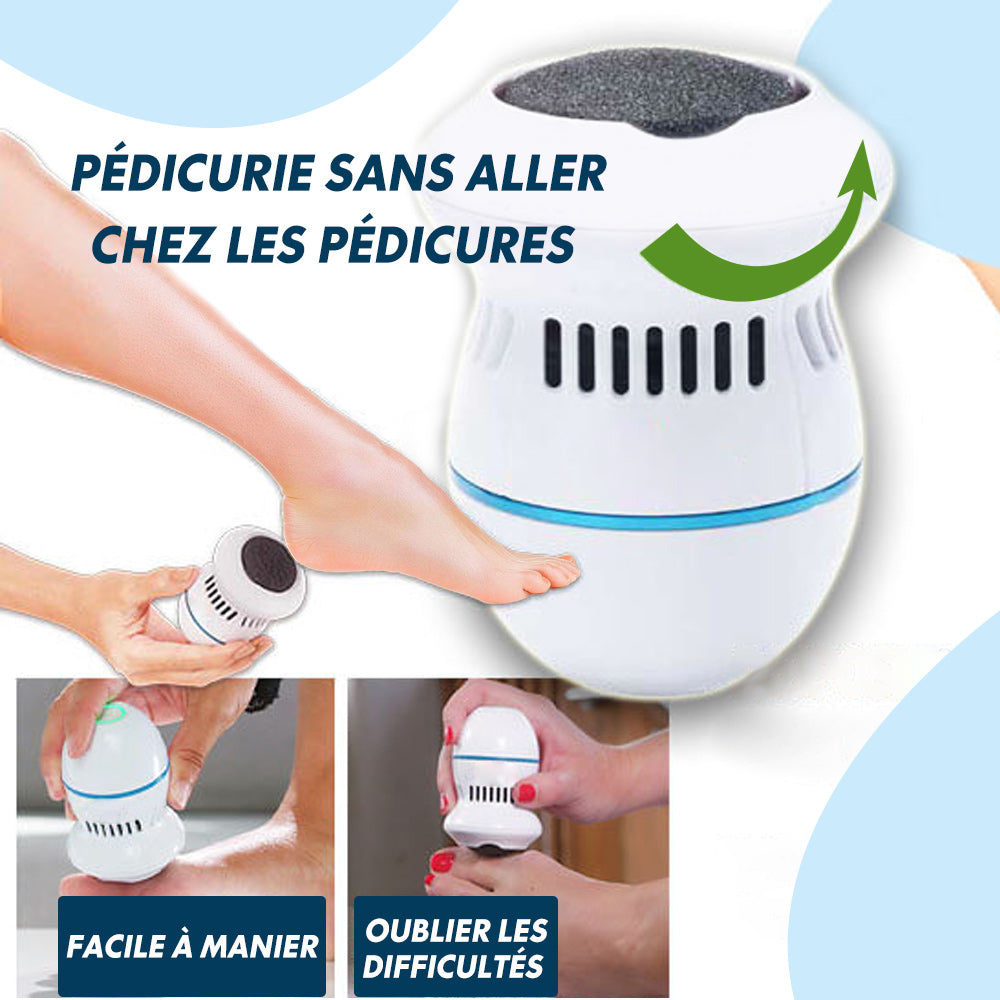 Automatic Rechargeable Callus Remover with Derma-Vac Technology