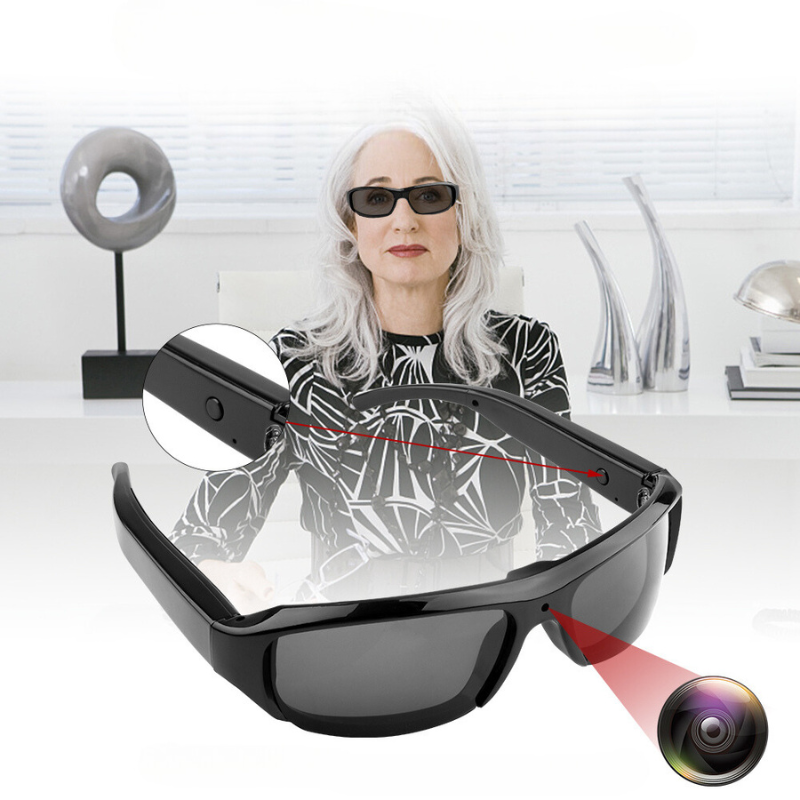 1080P Sports Camera Glasses with Hands-Free Recording