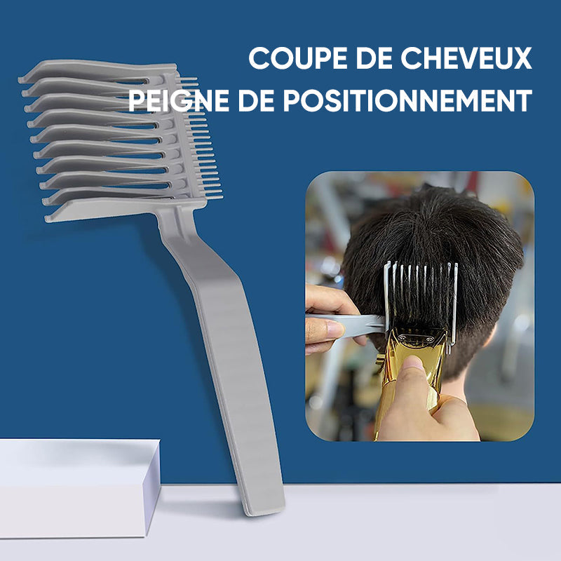 Ergonomic Antistatic Hair Cutting Comb