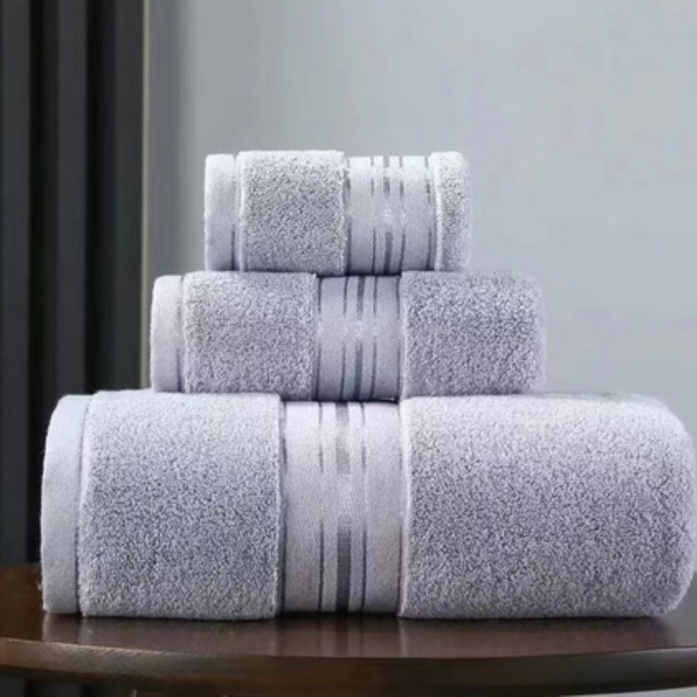 Egyptian Cotton Towel Set - Cloud Comfort, Lightweight & Quick-Dry