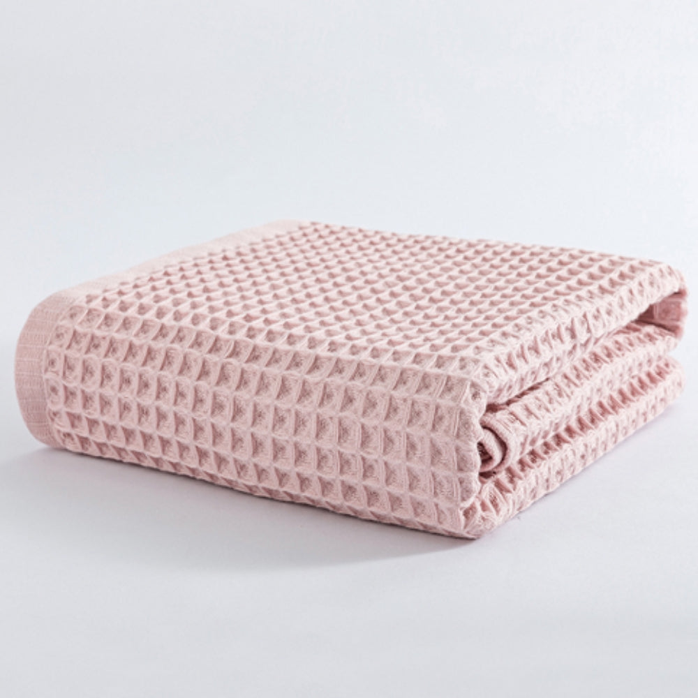 Soft Waffle Cotton Bath Towel