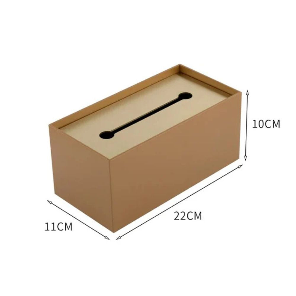 Sleek Iron Tissue Holder Box