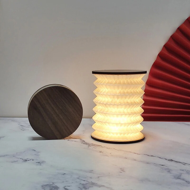 Foldable Touch Control LED Table Lamp with USB Rechargeable Battery
