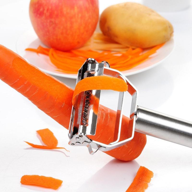 Stainless Steel Multifunctional Vegetable Peeler and Julienne Cutter