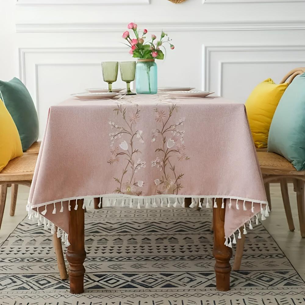 Scandinavian Style Rectangular Tablecloth