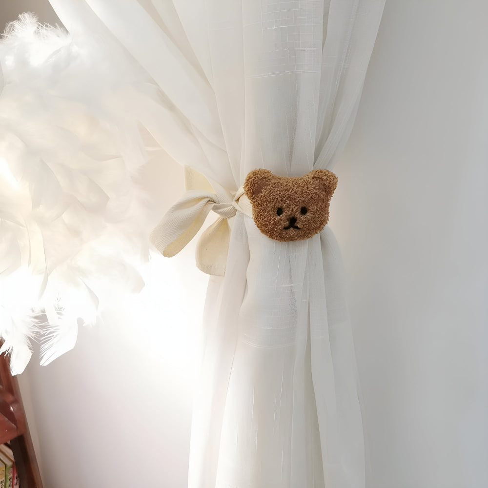 Teddy Bear Plush Curtain Strap