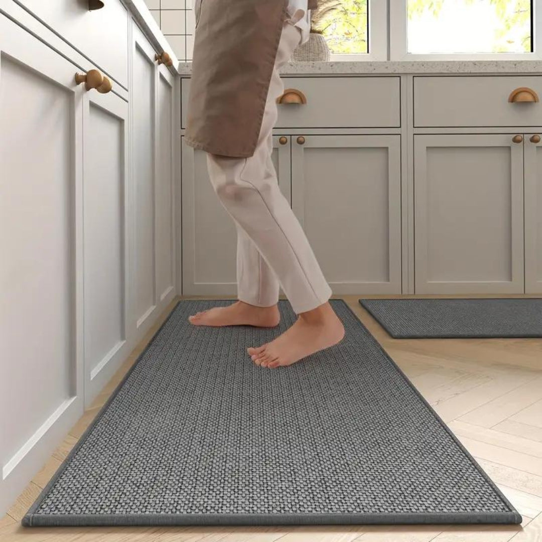 Non-Slip Classic Kitchen Mat Set with Comfort Support